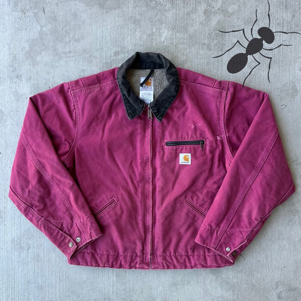 Carhartt WOMENS WJ097 RBY Detroit work wear jacket